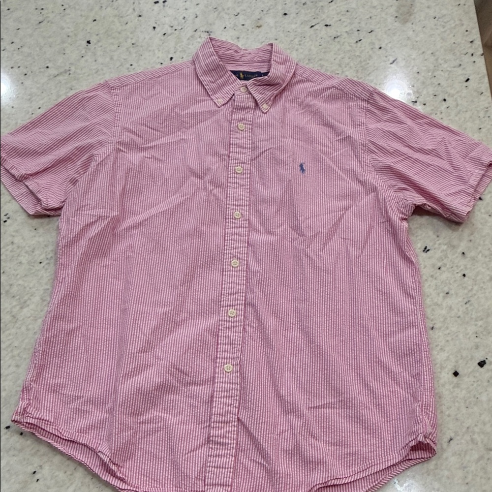 Polo Ralph Lauren Searsucker button up shirt